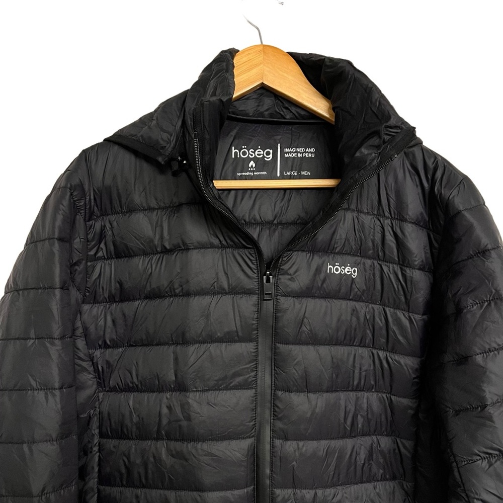 Hoseg Alpaca Based Jacket, Men’s Size Large